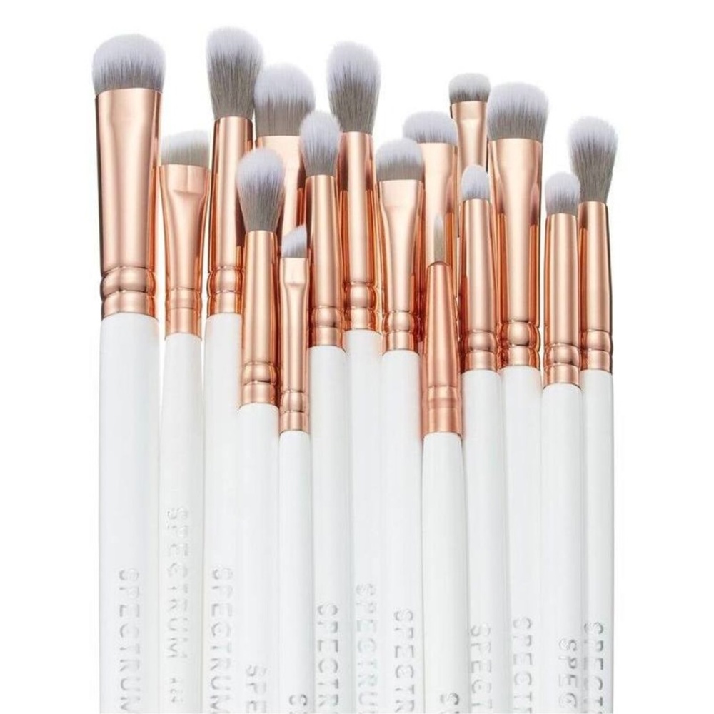Spectrum Collections Marbleous 16 Piece Advanced Eye Set of Makeup Brushes